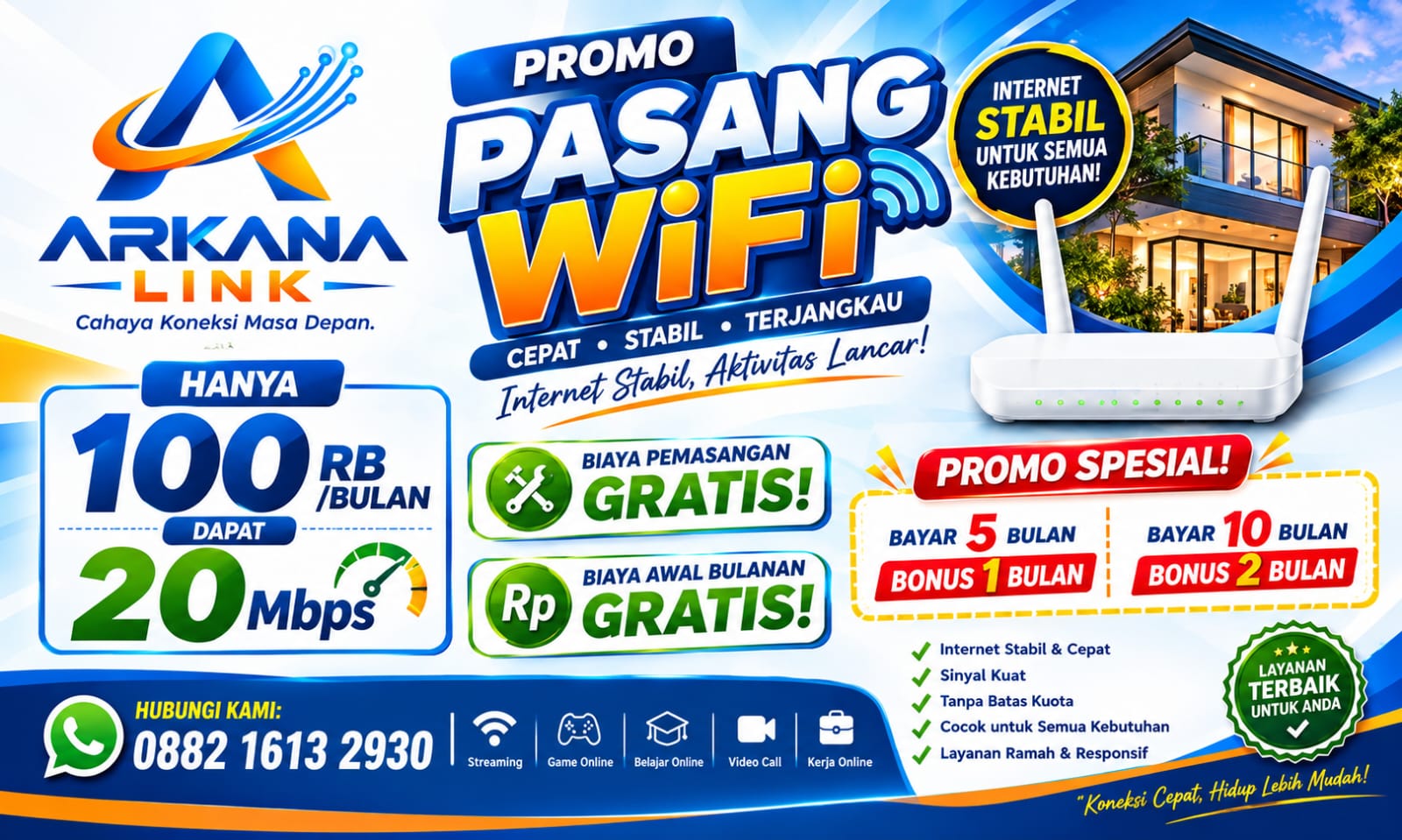 Promo WI-FI MURAH di Demak